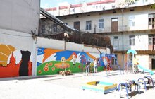 Фото 4: «Ще на один красивий дворик у Львові стане більше», - А.Садовий