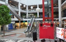 Фото 3: «Нашою великою гордістю є нові будівлі, новий бізнес, який відкривається», - А.Садовий на відкритті ТЦ «Форум Львів»