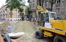 Фото 17: У Львові з червня ремонтують вулиці вздовж трамвайних колій - вул.Котляревського-Нечуя-Левицького, Київську та Русових