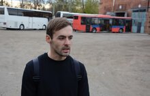 Фото 16: На маршрутах Львова приватні перевізники тестують автобус Volvo, привезений зі Скандинавії