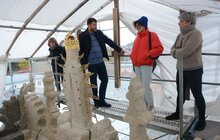 Фото 16: У Львові відреставрували частину вежі аттика колишнього монастиря бенедиктинок
