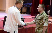Фото 17: Урочисті збори військовослужбовців Львівського гарнізону з нагоди Дня Незалежності України