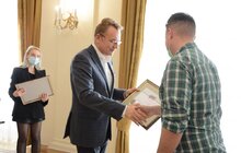 Фото 4: Міський голова відзначив перевізників ТПВ та представників бізнесу за розвиток культури роздільного сортування органічних відходів