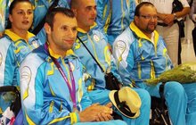 Фото 3: Фоторепортаж зустрічі львівських спортсменів-параолімпійців у Міжнародному аеропорту «Львів» ім. Д. Галицького