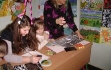 Фото 2: Майстер-клас із виготовлення новорічних прикрас в УДЮМК Франківського району