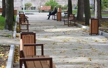 Фото 4: У Військово-медичному клінічному центрі Західного регіону облаштували внутрішній дворик