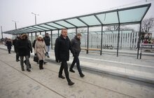 Фото 7: Реконструкція пл. Двірцевої: на площі облаштовують благоустрій та готуються до відновлення руху трамвая до вокзалу