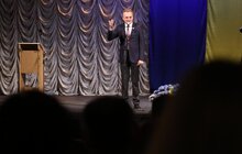 Фото 4: В Національному академічному драматичному театрі ім. М. Заньковецької відбулись урочистості з нагоди Дня медичного працівника