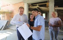 Фото 6: «Інвестиції міста — більше 35 мільйонів гривень», — А. Садовий про будівництво нового спортивного комплексу СШ № 7