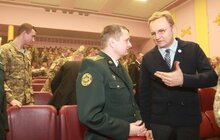 Фото 10: З нагоди Дня Збройних Сил України у Львові привітали військовослужбовців Львівського гарнізону