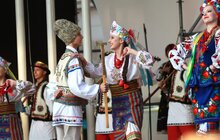 Фото 14: Яскравими барвами у Львові розпочався міжнародний фестиваль фольклору «Етновир»