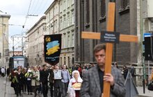 Фото 11: Львів попрощався з засновником «Мистецького об’єднання «Дзиґа» Маркіяном Іващишином