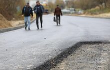 Фото 16: «До кінця року маємо дійти в ґрунті до Брюхович», — А. Садовий про ремонт вул. Миколайчука