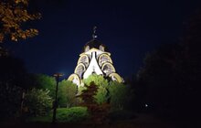 Фото 21: У Львові підсвітили церкву Великомучеників Бориса і Гліба