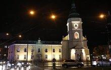 Фото 6: У Львові активно оновлюють зовнішнє освітлення храмів: підсвітили 7 масштабних об’єктів