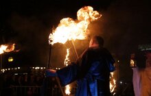 Фото 31: Театр «Воскресіння» організовував театралізоване дійство