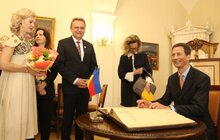 Фото 13: Мер Львова попросив Принца Ліхтенштейну зробити звернення щодо звільнення Олега Сенцова та інших українських політичних в’язнів