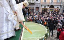 Фото 2: Сьогодні, на свято Богоявлення, у Львові традиційно освятили воду