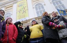 Фото 4: У Львові відбувся флешмоб з дітьми та молоддю з синдромом Дауна