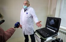 Фото 3: Сьогодні 8-ма міська клінічна лікарня отримала ультразвуковий діагностичний сканер Samsung HM70А