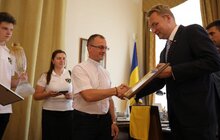 Фото 7: Мер Львова нагородив преміями юних чемпіонів світу з футбольного клубу «КОПА»