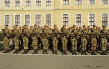 Фото 7: Військова присяга на вірність українському народу в Академії Сагайдачного