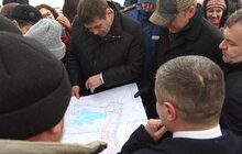 Фото 11: Візит В. Кістіона на полігон в Грибовичах