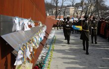 Фото 12: На Меморіалі пам’яті Героїв Небесної Сотні провели акцію «Ангели пам’яті»