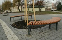 Фото 18: На Сихові завершують роботи з облаштування нового громадського простору