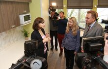 Фото 8: У Львівській обласній дитячій клінічній лікарні «ОХМАТДИТ» урочисто відкрили першу Сімейну кімнату Рональда МакДональда в Україні