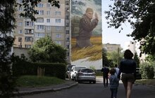 Фото 3: У Львові відкрили мурал пам’яті захиснику України Тарасу Березюку