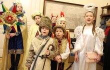 Фото 3: У Ратушу завітав вертеп з музичної школи