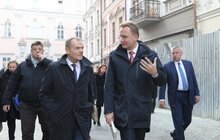 Фото 3: Дональд Туск розпочав візит до Львова з відвідин Ратуші