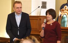 Фото 16: Сьогодні сім’ям бійців АТО вручили ордери на квартири у будинку на вул. Під Голоском, 22