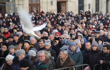 Фото 5: На Богоявлення у центрі Львова духовенство усіх християнських конфесій освятило воду