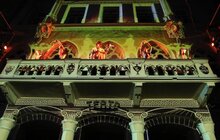 Фото 9: На фасаді театру Курбаса показали відеомапінг