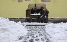 Фото 27: Працівники Львівської мерії долучились до прибирання міста від снігу