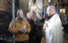 Фото 14: Сьогодні у Львові спільно освятили великодні продуктові набори для найбільш потребуючих мешканців