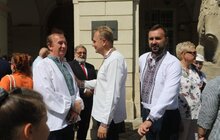 Фото 16: Львову урочисто вручили Почесний прапор Призу Європи