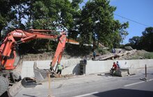 Фото 1: Триває будівництво Меморіалу пам’яті Героїв Небесної Сотні у Львові — 65% робіт вже виконано