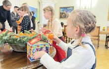 Фото 2: Вихованці ліцею «Просвіта» колядували з міським головою Львова