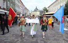 Фото 3: Центром Львова пройшов марш-парад учасників Х фестивалю «Етновир»