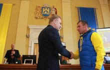Фото 9: Мер Львова відзначив спортсменів Міжнародних змагань Invictus Games Toronto 2017 («Ігри Нескорених»)