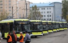 Фото 25: Мер Львова оглянув перші 10 нових тролейбусів виробництва «Електрон»