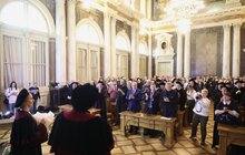 Фото 9: Мер Львова Андрій Садовий взяв участь у засіданні Вченої ради Львівської політехніки з нагоди інавгурації ректорки Наталії Шаховської