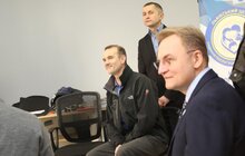 Фото 11: Мер Львова та Повірений в Справах Австралії відвідали урок англійської в Центрі надання допомоги учасника бойових дій
