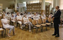 Фото 11: Під час наради з міністром охорони здоров’я мер Львова запропонував усі лікарні перевести на готовність працювати з COVID-19