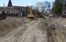 Фото 12: Квазікільце на вул. Шевченка відкриють у червні, загалом дорогу ремонтуватимуть в чотири етапи