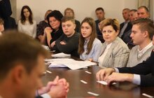 Фото 17: Апаратну нараду в мерії вперше провела юна львів’янка