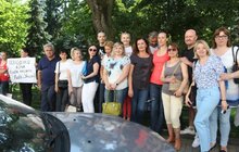 Фото 10: Дружина мера та небайдужі львів’яни вийшли до ЛОДА на підтримку Львова